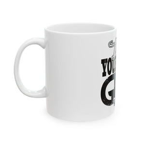 Love Yourself Girl Ceramic Mug - 11oz & 15oz - Inspirational Coffee Cup for Empowerment