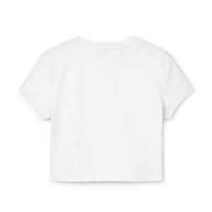 College Girlie Women's Baby Tee - Trendy Crop Top for Students, College Apparel, Back to School Fashion, Casual Wear, Girly Graphic Tee