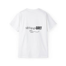 Load image into Gallery viewer, Girly Journal Writing Unisex Ultra Cotton Tee - Deep &amp; Soulful Design
