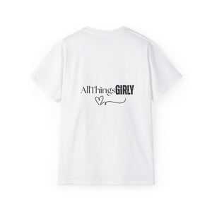 Girly Journal Writing Unisex Ultra Cotton Tee - Deep & Soulful Design
