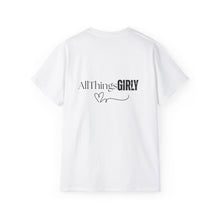 Load image into Gallery viewer, Girly Designer Unisex Ultra Cotton Tee | All Things Girly T-Shirt
