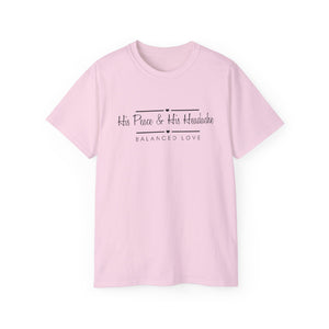 “His Peace & His Headache” Unisex Jersey Tee | Balanced Love T-Shirt