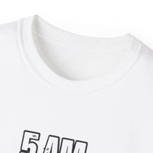 Load image into Gallery viewer, Unisex Ultra Cotton Tee - &#39;5 AM to the Gym&#39; Motivational Shirt for Fitness Lovers
